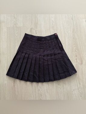Vintage Hechter Pleated Skirt